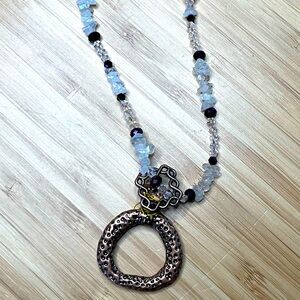 Vintage handmade beaded necklace